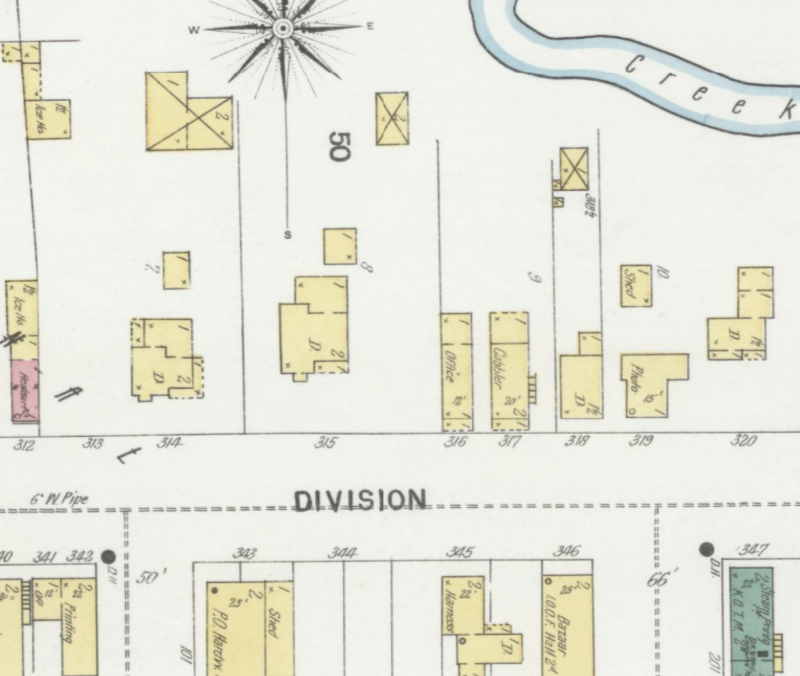 1899 map